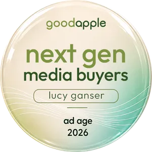 good apple lucy ganser named as an ad age nextgen media buyer 2026
