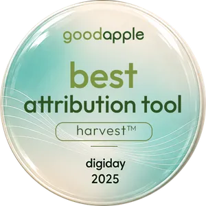 good apple’s harvest™ wins best attribution tool at the digiday tech awards 2025